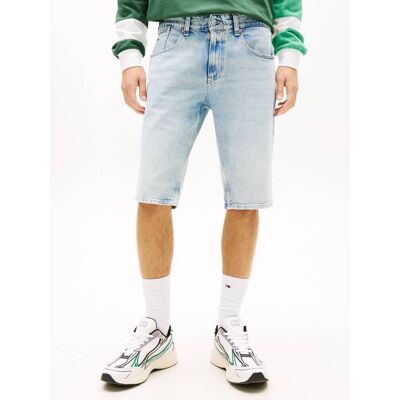 Tommy Jeans Jeansowe szorty Ronnie Regular Fit błękitny 36 Tommy Jeans Jeansowe szorty Ronnie Regular Fit błękitny 36