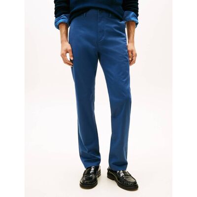 Tommy Hilfiger Spodnie chino Denton TH x F.C. Liverpool Straight fit niebieski 31/32 Tommy Hilfiger Spodnie chino Denton TH x F.C. Liverpool Straight fit niebieski 31/32