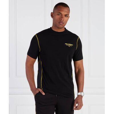 Karl Lagerfeld T-shirt CREWNECK czarny L Karl Lagerfeld T-shirt CREWNECK czarny L