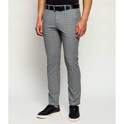 Boss ORANGE Spodnie chino Slim Fit szary 34/32 Boss ORANGE Spodnie chino Slim Fit szary 34/32