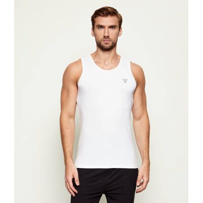 Guess Underwear Tank top CALEB HERO Regular Fit biały XL Guess Underwear Tank top CALEB HERO Regular Fit biały XL