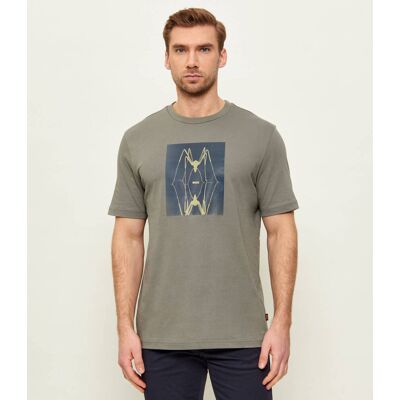 Boss ORANGE T-shirt Te_Creature Regular Fit zielony M Boss ORANGE T-shirt Te_Creature Regular Fit zielony M
