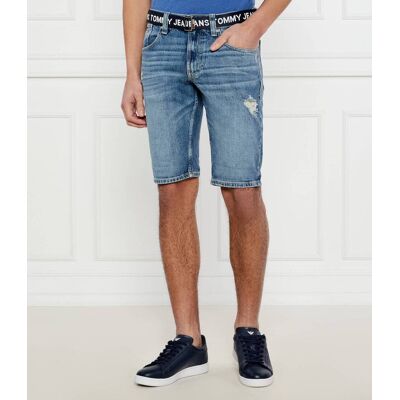 Tommy Jeans Jeansowe szorty RONNIE Regular Fit niebieski 33 Tommy Jeans Jeansowe szorty RONNIE Regular Fit niebieski 33