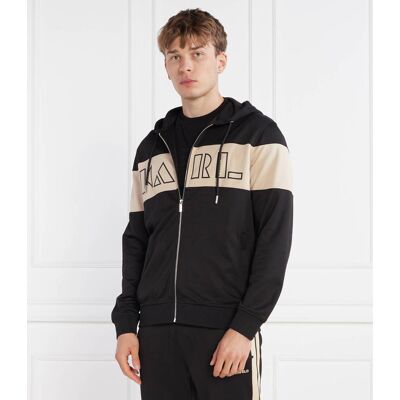 Karl Lagerfeld Bluza SWEAT HOODY Regular Fit czarny XL Karl Lagerfeld Bluza SWEAT HOODY Regular Fit czarny XL