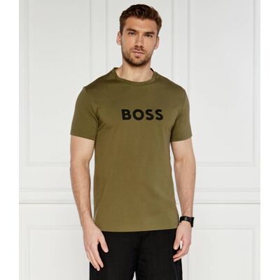 Boss Bodywear T-shirt RN Regular Fit zielony S Boss Bodywear T-shirt RN Regular Fit zielony S