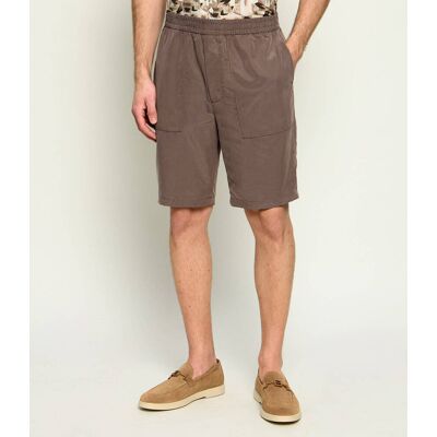 Calvin Klein Szorty Regular Fit brązowy M Calvin Klein Szorty Regular Fit brązowy M