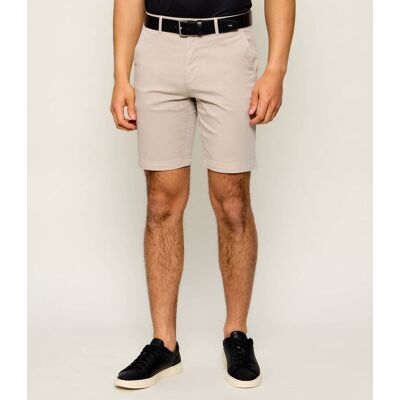 Boss ORANGE Szorty chino Slim Fit stretch beżowy 31 Boss ORANGE Szorty chino Slim Fit stretch beżowy 31