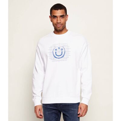 Hugo Blue Bluza Namenex Regular Fit biały L Hugo Blue Bluza Namenex Regular Fit biały L