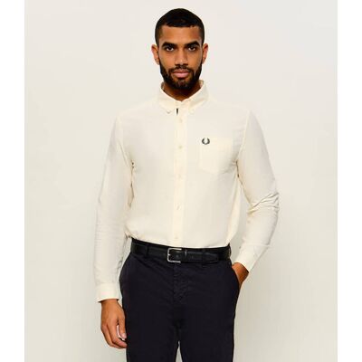 Fred Perry Koszula Regular Fit oxford ecru S Fred Perry Koszula Regular Fit oxford ecru S