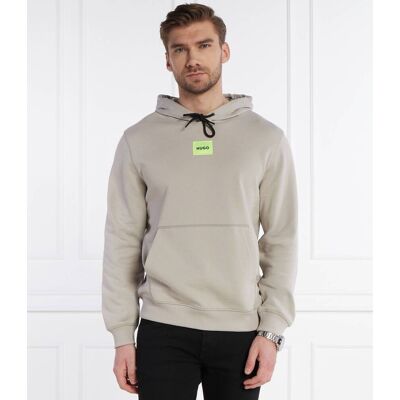 HUGO Bluza Daratschi214 Regular Fit beżowy XXL HUGO Bluza Daratschi214 Regular Fit beżowy XXL