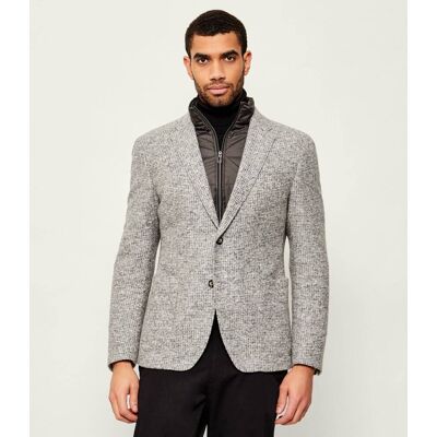 Joop! Marynarka 2w1 Hectic-J2 Slim Fit z dodatkiem wełny szary 48 Joop! Marynarka 2w1 Hectic-J2 Slim Fit z dodatkiem wełny szary 48