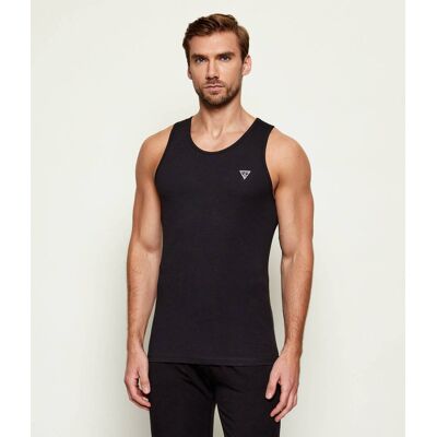 Guess Underwear Tank top CALEB HERO Regular Fit czarny S Guess Underwear Tank top CALEB HERO Regular Fit czarny S