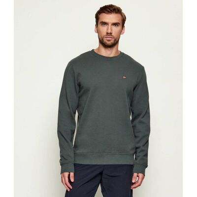 Napapijri Bluza Balis Crew 1 Regular Fit zielony M Napapijri Bluza Balis Crew 1 Regular Fit zielony M