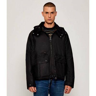 Barbour Kurtka Bardon Spey Relaxed fit czarny L Barbour Kurtka Bardon Spey Relaxed fit czarny L