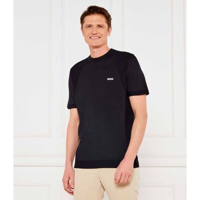 Boss GREEN T-shirt Momentum_Lite_T24 Regular Fit czarny M Boss GREEN T-shirt Momentum_Lite_T24 Regular Fit czarny M