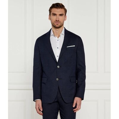 Oscar Jacobson Wełniana marynarka Regular Fit granatowy 50 Oscar Jacobson Wełniana marynarka Regular Fit granatowy 50