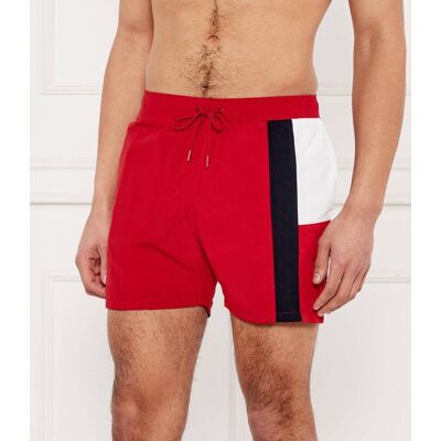Tommy Hilfiger Szorty kąpielowe Regular Fit czerwony L Tommy Hilfiger Szorty kąpielowe Regular Fit czerwony L