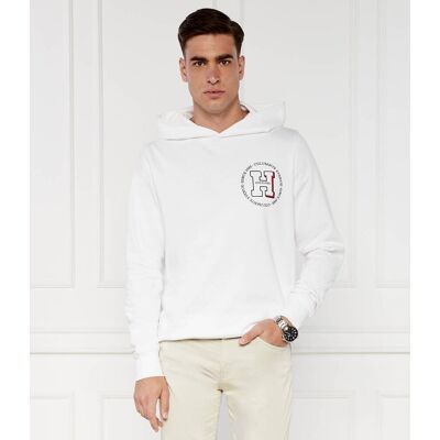 Tommy Hilfiger Bluza Regular Fit biały XXL Tommy Hilfiger Bluza Regular Fit biały XXL