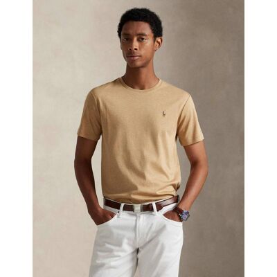 Polo Ralph Lauren T-shirt Custom slim fit camel M Polo Ralph Lauren T-shirt Custom slim fit camel M
