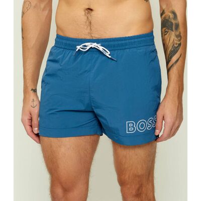 Boss BLACK Szorty kąpielowe Mooneye Regular Fit niebieski XL Boss BLACK Szorty kąpielowe Mooneye Regular Fit niebieski XL