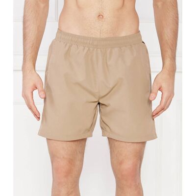 Boss BLACK Szorty kąpielowe Dolphin Regular Fit brązowy L Boss BLACK Szorty kąpielowe Dolphin Regular Fit brązowy L