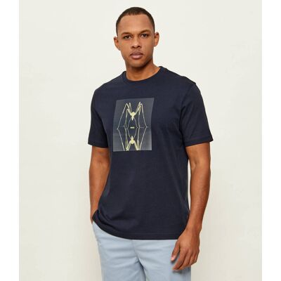 Boss ORANGE T-shirt Te_Creature Regular Fit granatowy M Boss ORANGE T-shirt Te_Creature Regular Fit granatowy M