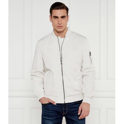 Guess Kurtka bomber Regular Fit ecru S Guess Kurtka bomber Regular Fit ecru S