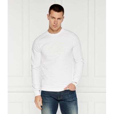 EA7 Bluza Slim Fit biały XXL EA7 Bluza Slim Fit biały XXL