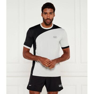 EA7 T-shirt Slim Fit szary M EA7 T-shirt Slim Fit szary M
