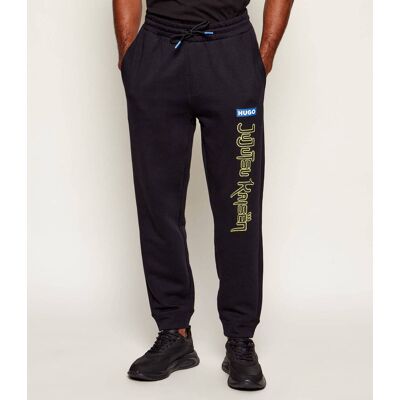 Hugo Blue Spodnie dresowe Nimaytro_JJK Hugo x Jujutsu Kaisen Regular Fit czarny L Hugo Blue Spodnie dresowe Nimaytro_JJK Hugo x Jujutsu Kaisen Regular Fit czarny L