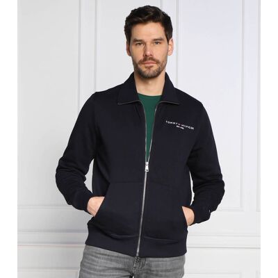 Tommy Hilfiger Bluza TOMMY LOGO ZIP Regular Fit granatowy M Tommy Hilfiger Bluza TOMMY LOGO ZIP Regular Fit granatowy M