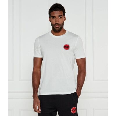 HUGO T-shirt Danetchorb Regular Fit biały XL HUGO T-shirt Danetchorb Regular Fit biały XL