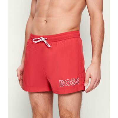 Boss BLACK Szorty kąpielowe Mooneye Regular Fit czerwony M Boss BLACK Szorty kąpielowe Mooneye Regular Fit czerwony M