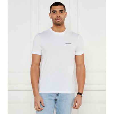 Calvin Klein T-shirt CP-LINEAR Regular Fit biały XL Calvin Klein T-shirt CP-LINEAR Regular Fit biały XL