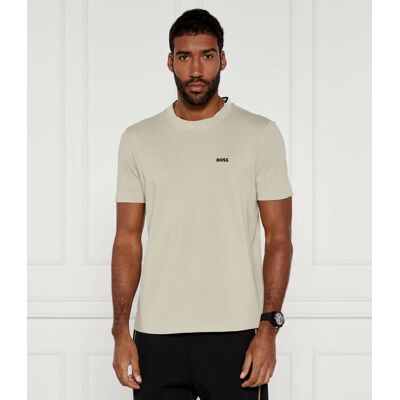 Boss GREEN T-shirt Regular Fit beżowy L Boss GREEN T-shirt Regular Fit beżowy L