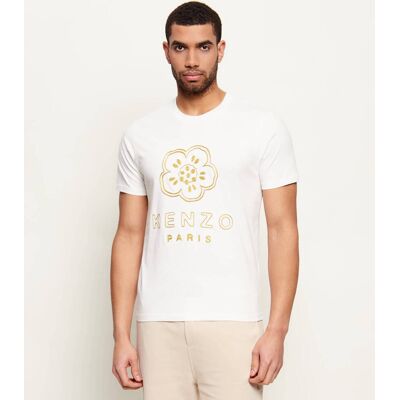Kenzo T-shirt Slim Fit biały S Kenzo T-shirt Slim Fit biały S