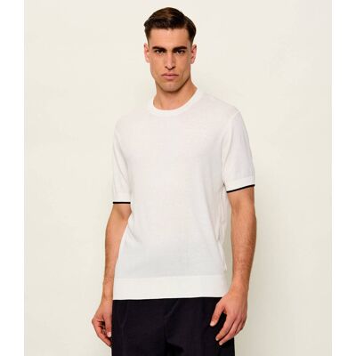 Karl Lagerfeld Sweter Regular Fit biały S Karl Lagerfeld Sweter Regular Fit biały S