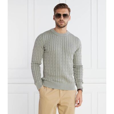 Aeronautica Militare Sweter Regular Fit szary XXXL Aeronautica Militare Sweter Regular Fit szary XXXL