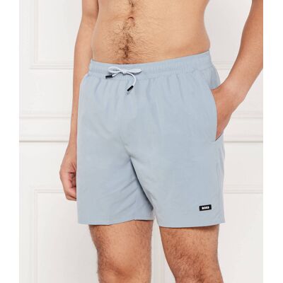 Boss BLACK Szorty kąpielowe Regular Fit szary S Boss BLACK Szorty kąpielowe Regular Fit szary S