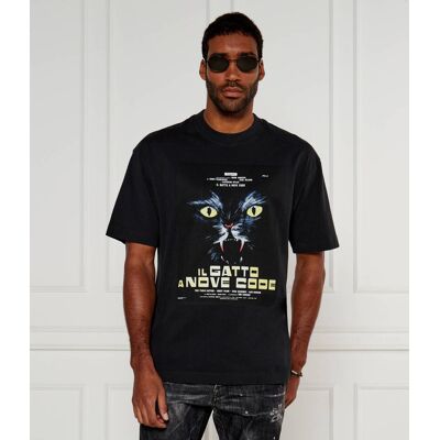 HUGO T-shirt Dargex Loose fit czarny L HUGO T-shirt Dargex Loose fit czarny L