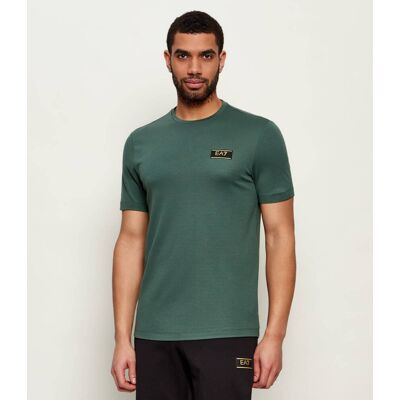 EA7 T-shirt Slim Fit zielony XXL EA7 T-shirt Slim Fit zielony XXL