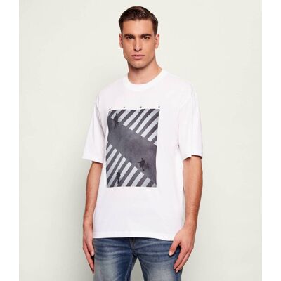 HUGO T-shirt Dodger Relaxed fit biały S HUGO T-shirt Dodger Relaxed fit biały S