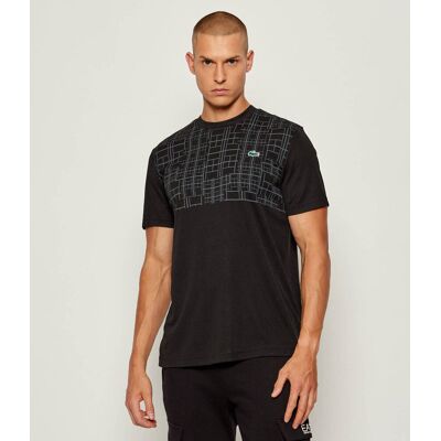 T-shirt Lacoste x Novak Djokovic Regular Fit czarny S T-shirt Lacoste x Novak Djokovic Regular Fit czarny S