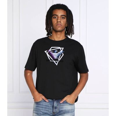 Giorgio Armani Emporio Armani T-shirt Regular Fit czarny XXL Giorgio Armani Emporio Armani T-shirt Regular Fit czarny XXL