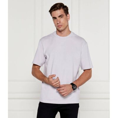 HUGO T-shirt Dapolino Relaxed fit lawendowy XXL HUGO T-shirt Dapolino Relaxed fit lawendowy XXL