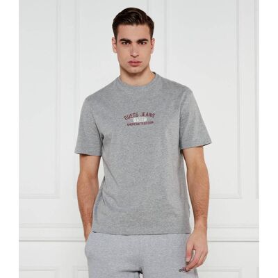 Guess Jeans T-shirt Slim Fit szary M Guess Jeans T-shirt Slim Fit szary M
