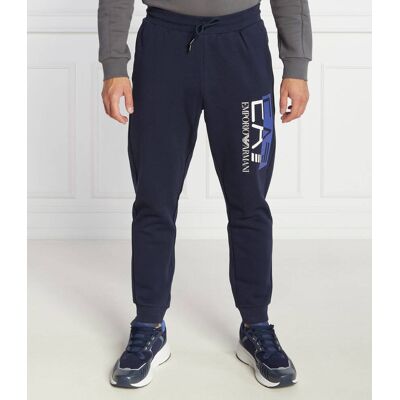 EA7 Spodnie dresowe Regular Fit granatowy S EA7 Spodnie dresowe Regular Fit granatowy S