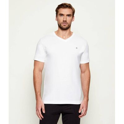 Gant T-shirt Slim Fit biały L Gant T-shirt Slim Fit biały L
