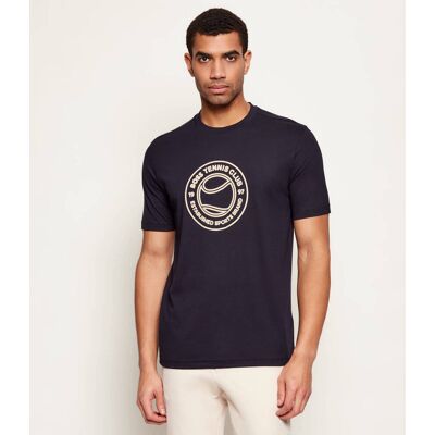 Boss GREEN T-shirt TS_Join Logo Regular Fit granatowy XXL Boss GREEN T-shirt TS_Join Logo Regular Fit granatowy XXL
