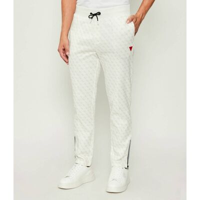Guess ACTIVE Spodnie dresowe KORBIN Regular Fit biały S Guess ACTIVE Spodnie dresowe KORBIN Regular Fit biały S